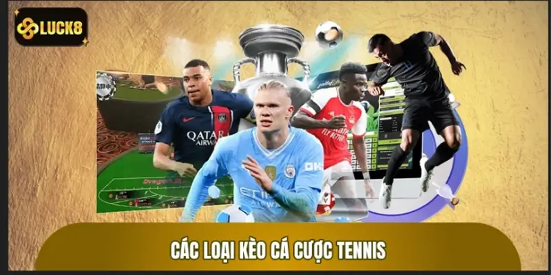 Các loại kèo cá cược tennis được bet thủ quan tâm