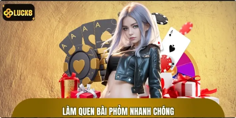 Hướng dẫn Newbie làm quen bài phỏm nhanh chóng