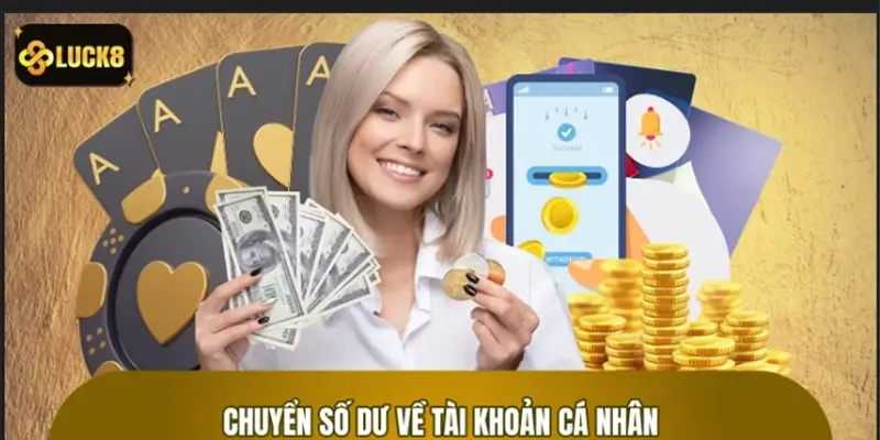 Hướng dẫn rút tiền - Chuyển số dư về tài khoản cá nhân