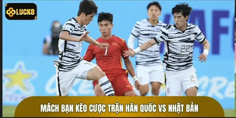 Lựa chọn hợp lý về kèo cược giữa Hàn Quốc vs Nhật Bản