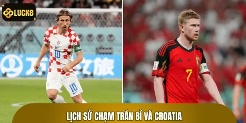 Thống kê lịch sử chạm trán Bỉ và Croatia